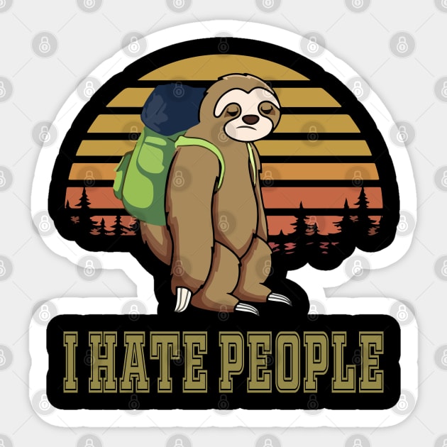 I Hate People Sticker by Work Memes